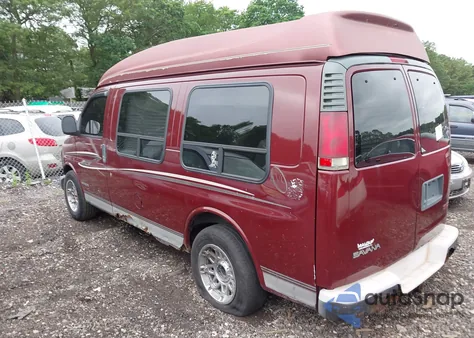 2002 GMC Savana Standard from USA, damaged, VIN 1GDFG15RX21107584